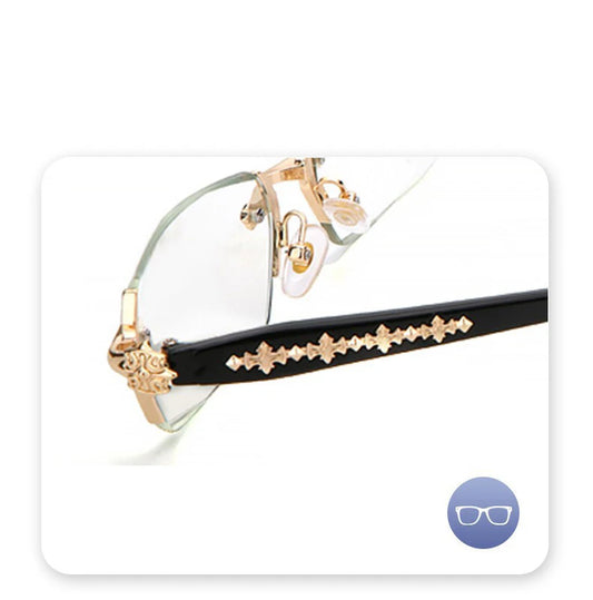 WeCharm Frameless Gold Glasses