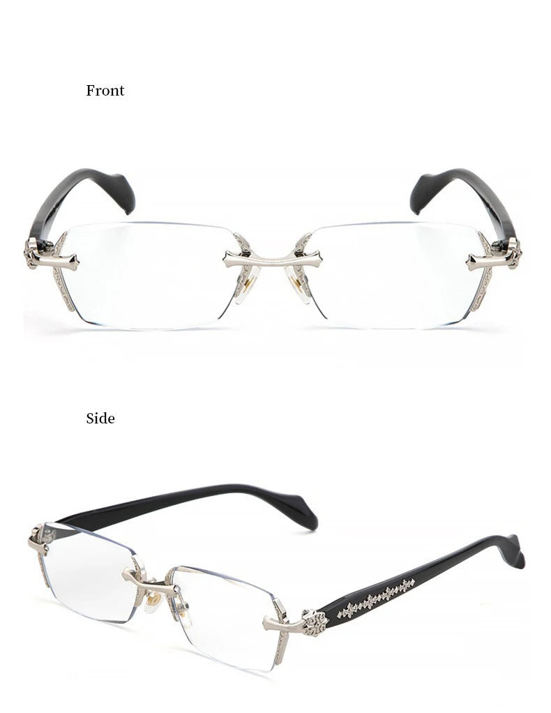 WeCharm Frameless Gold Glasses